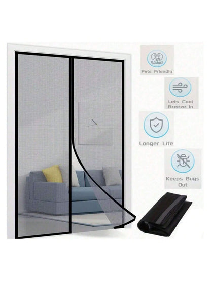 DesiStore™  Magnetic Mosquito Net Curtains
