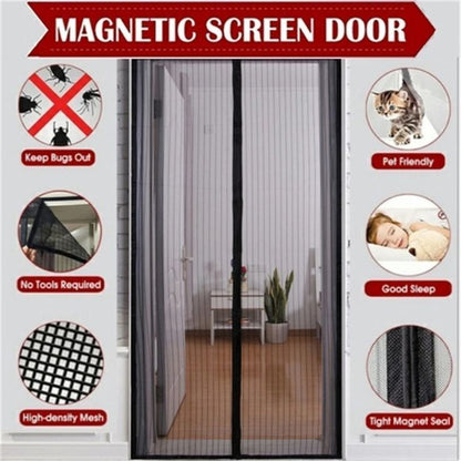DesiStore™  Magnetic Mosquito Net Curtains