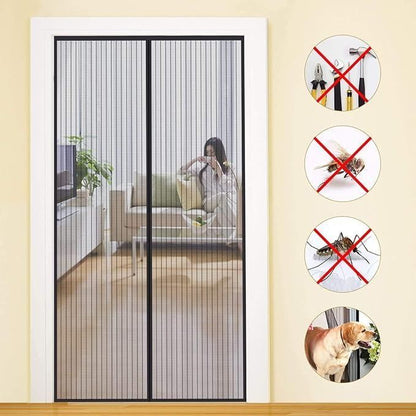 DesiStore™  Magnetic Mosquito Net Curtains
